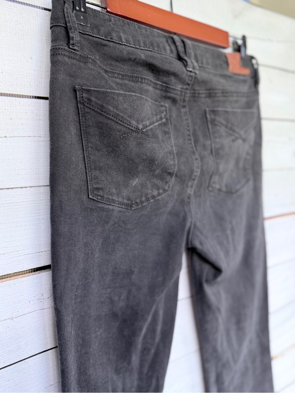 Unpublished Black Flare Jeans - Classic Flared Denim - Size 28 - Picture 6 of 7
